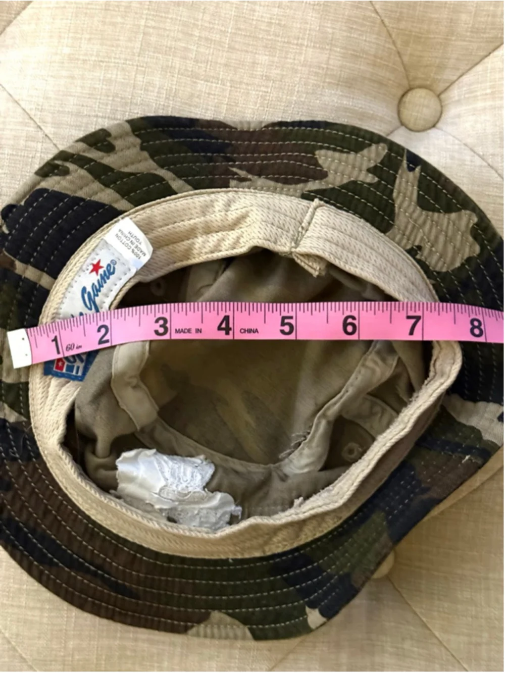 Youth Flying Point Surf and Sport The Game Camo Bucket Hat One Size
